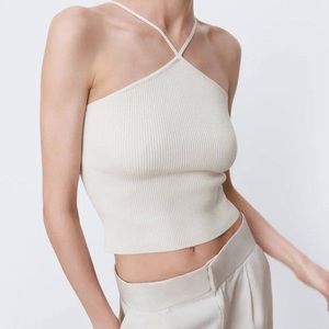 Zara halter top (like new!)